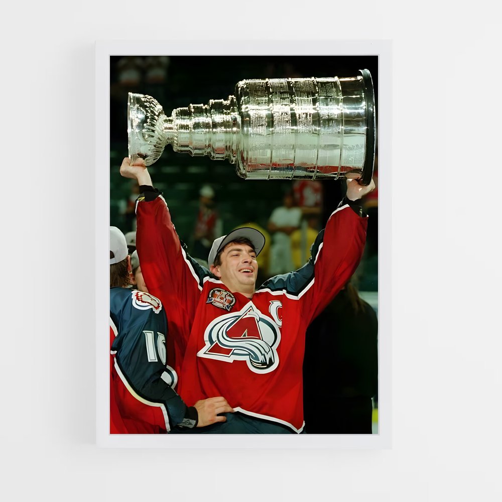 Poster La Gloire de Sakic – affiche Hockey sur glace (vue 3)
